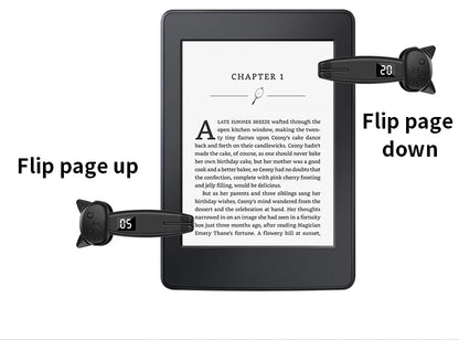 Remote Control Page Turner Bluetooth-Compatible 5.3 Camera Shutter Auto Clicker Phone Screen Tapper Device for Kindle Paperwhite