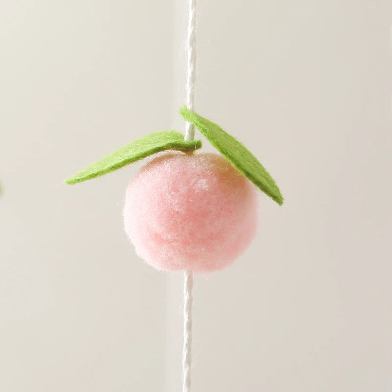 Baby Crib Bed Bell Rattle Toy 0-12 Months Wooden Mobile Cartoon Bee Bed Bell Hanging Toy Holder Bracket Infant Crib Bracket Gift