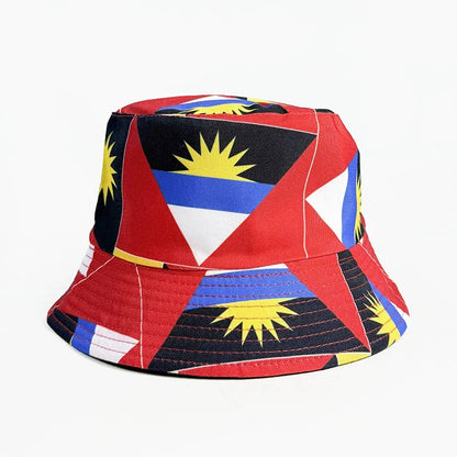 2026 Countries National Flag Bucket Hat Men Women Football Fan Party Football Cup Reversible Sun Hat Soccer Fans Fisherman Hat