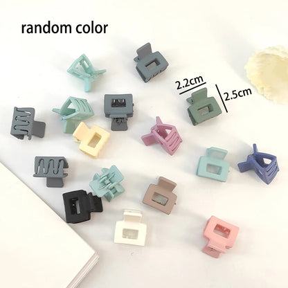 Mini Hair Claw Clip Doll Hair Pin Hair Clip For Toys Hair Decorative For Dolls Headwear Accessories Miniature Hairpins grab clip