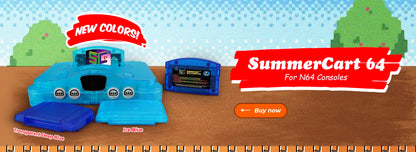 SummerCart64 Open Source N64 Game Card For Nintendo 64 Game Console With Simulator Function Compatibility 5400+ games