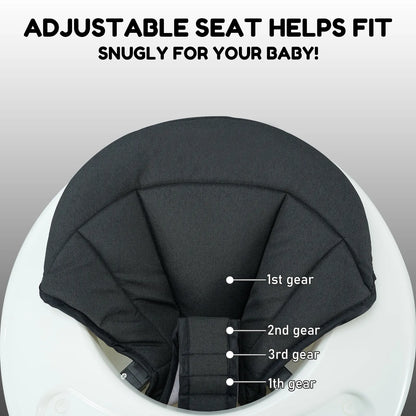 Baby Walker Foldable with 5 Adjustable Heights, Baby Walkers and Activity Center for Boys Girls Babies 7-18 Months, Baby Walker