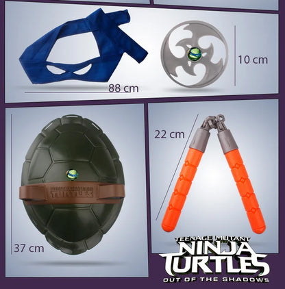 Teenage Ninja Turtles Eye Mask Nunchaku Darts Knife And Knife Can Anime Cosplay Wear Children's Performance Weapons Props Gifts