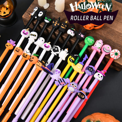 10-50Pcs Cartoon Neutral Pen Halloween Gift Student Prize Writing Tool Water-based Pen Cute Styling Sign pen