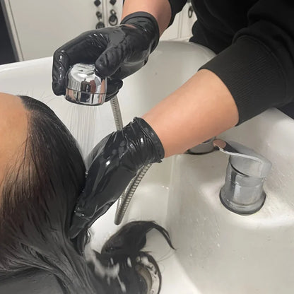 30/60/100PCS Disposable black nitrile gloves,waterproof black nitrile gloves for household cleaning,kitchen cooking tools