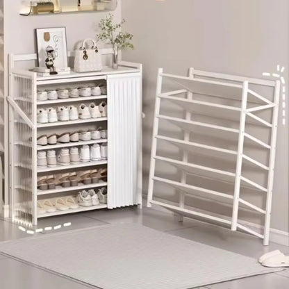 Folding Shoe Racks Multi-storey Simplicity Storage Shelves No Installation Required Strong Load-bearing Capacity Shoe Cabinet