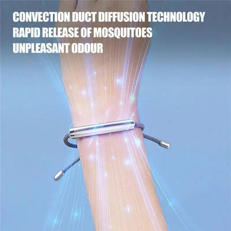 Anti Mosquito Insect Bracelet Natural Waterproof Spiral Wrist Bands