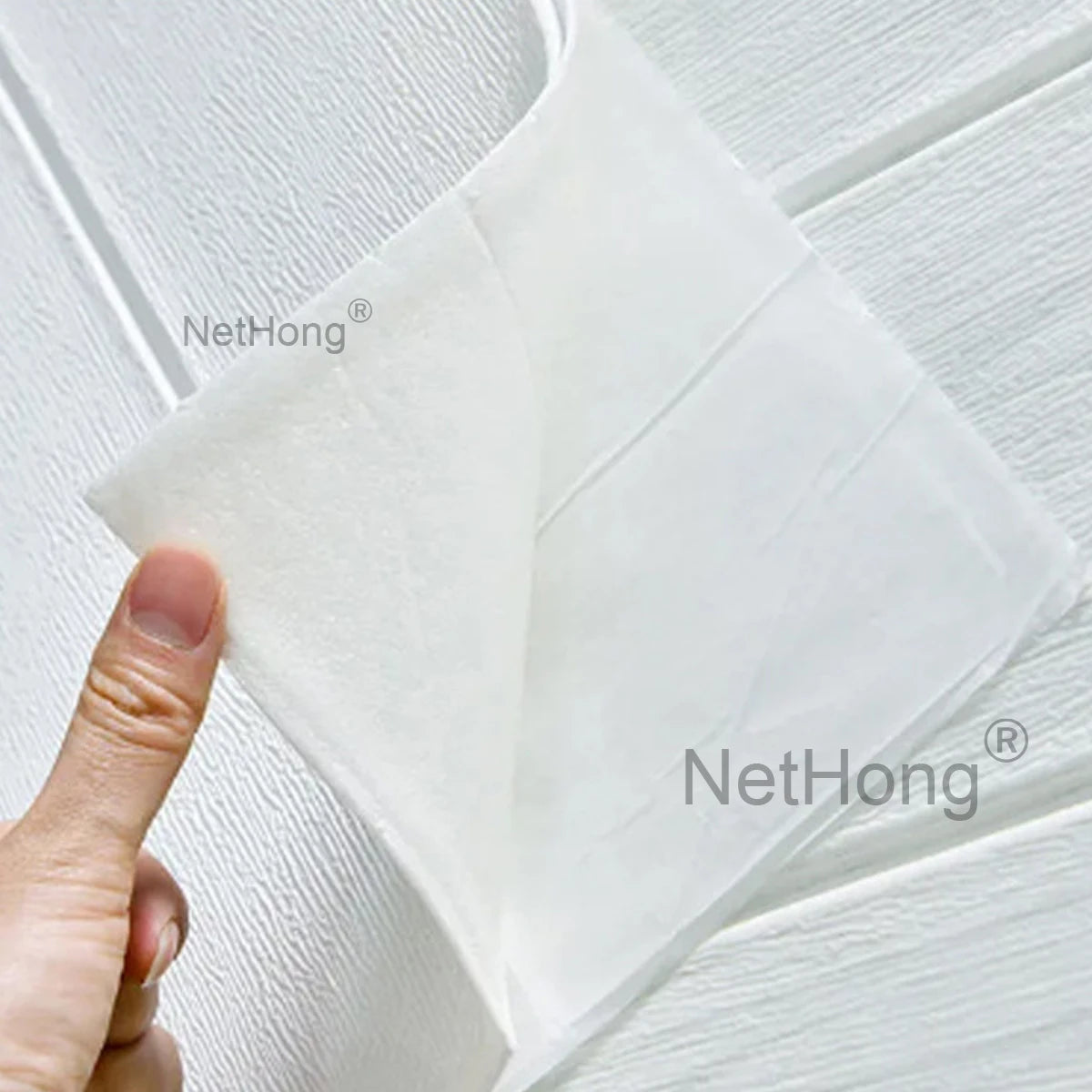 Waterproof Brick Stone Wallpaper Self Adhesive Vinyl Wall Decor Sticker 70*77cm