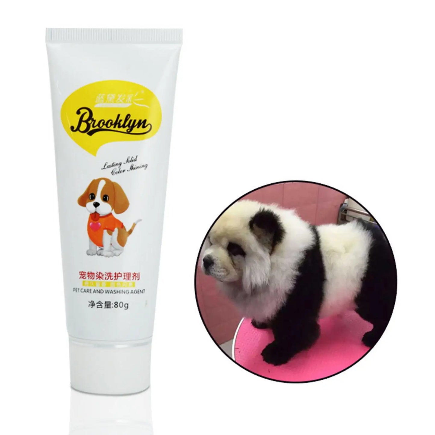 Dog Hair Dye Safely Grooming Lightweight Pet Care Professional Hair Dye Coloring
