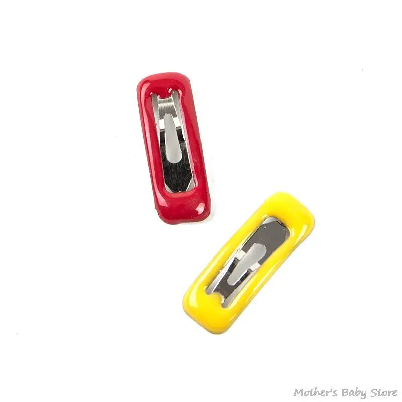 10Pcs/Set Blyth Doll Accessories 1/6 1/12 OB11 Clips Mini 2cm Hairpins Hair for Fashion