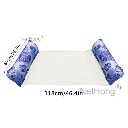 Portable Floating Water Hammock Toy Swimming Chair Iatable Float Pool Beds~
