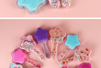 New Star Magic Combs Anti-static Massage Unicorn Hair Brushes Tangle Detangle Shower Massage Hair Brush Comb Salon Styling Tools