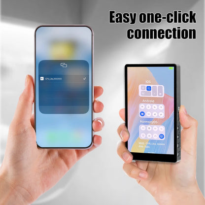 Mobile Phone Wireless Magnetic Selfie Monitor Screen For Smartphone Vlog Live Stream Video Recording for iPhone Android phone