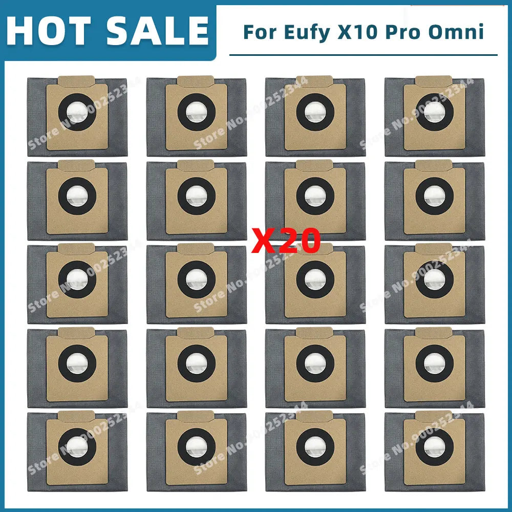 Compatible For Eufy X10 Pro Omni Replacement Parts Accessories Roller Side Brush Filter Mop Cloth Dust Bag