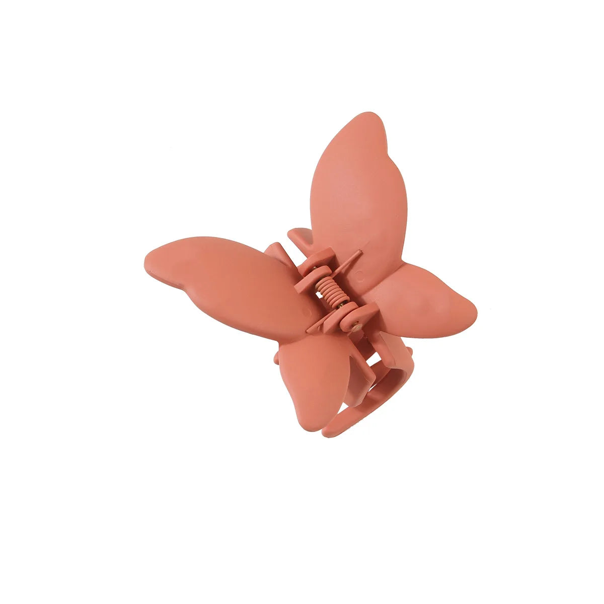 Matte Butterfly Hair Claw Solid Simple Ponytail Holders Barrettes Sweet Fairy Hair Clip Elegant Hairpin Claw Styling Accessories