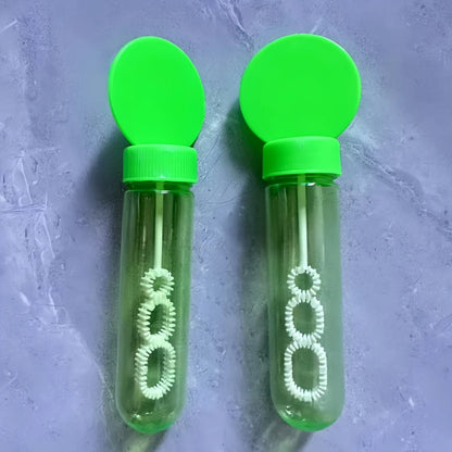 6/12/18Pcs 4.3x14cm Soap-free Liquid Bubble Tube Birthday Celebration Wedding Party Halloween Christmas Carnival Gift Decoration