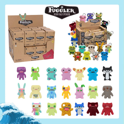 Fuggler Orignal Blind Box Keychain Pendant Model Doll Funny Ugly Monster Figure Statue 6-8.5cm Ornaments Dolls Birthday Gifts