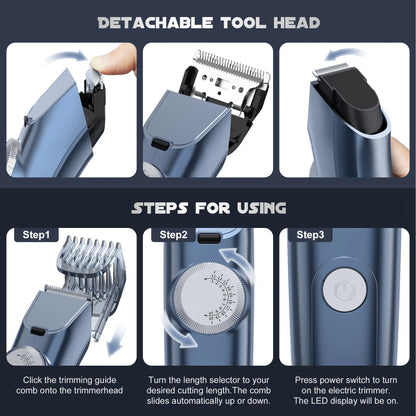 Sejoy Hair Clippers Trimmer for Men Hair Beard Body Arm Professional Electric Outline Edgers Shaver