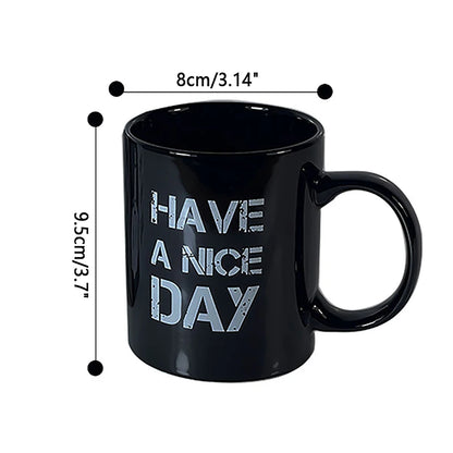 Excel Pattern Coffee Mug Creative Ceramic Tea Coffee Cup Portable Water Mug Juice Milk Cup Office Home Funny Gift New