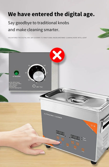 FanYing 30L 900W 600W Digital Ultrasonic Cleaner Heating Timer Ultrasonic Bath Laboratory Automotive Engine Large-Scale Cleaning