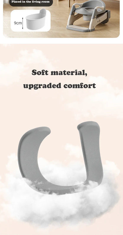 Newly Upgraded Baby Boy Portable Potty Child Potty Training Seat Baby Toilet Pot Step Stool Baby Potty Portable Child Urinal
