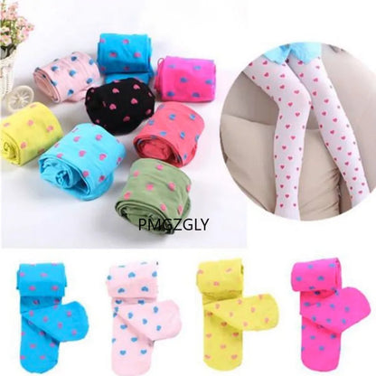 Girls Dance Socks Plain Candy Color Stockings Pantyhose Tights Leggings Velvet Cotton Dance Performance Dace Ballet Tights