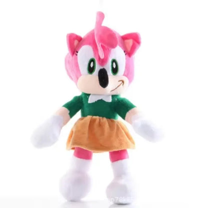 Sonic 20cm Plush Doll Cute Anime Figure Hedgehog Soft Stuffed Toys Ornaments Backpack Pendant Decoration Children Birthday Gifts
