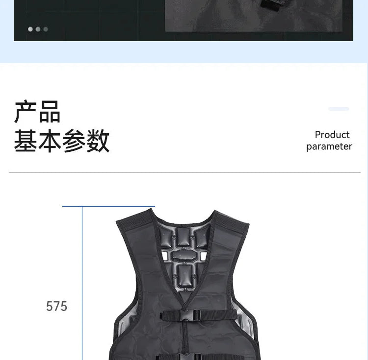 Cooling vest summer cold air conditioner suit high temperature work physical cooling