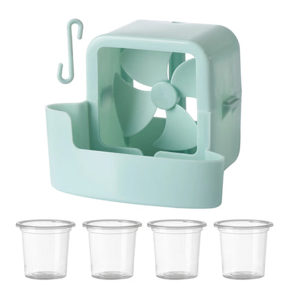 Summer Cooling Artifact Electric Fan Cooling Household Floor Fan Desktop Fan Clip-on Ice Cube