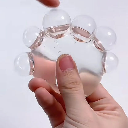 Squishy Bubble Pop Fidget Toy, Squeeze Sensory Ball & Octopus Popper, Anti-Anxiety Toy for Adults Kids, ASMR Fun Party Gift