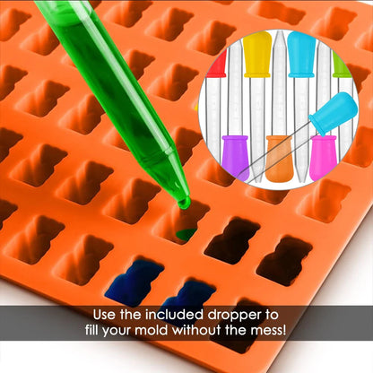 5PCS 5ml Small Silicone Plastic Pipette Dropper Feeding Medicine Liquid Eye Ear Pipette Dropper Lab Experiment Toys Gift