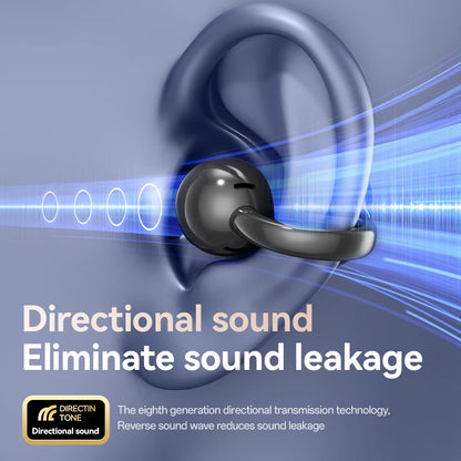 Touch Screen Bluetooth Headphones 144 Languages Real-time Translation Headphones Wireless Open Ear Clips Sports Gaming Earphone