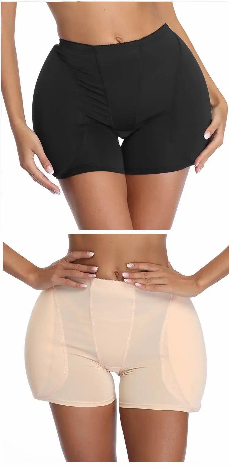 Sponge Padded Women Butt Hip Up Padded Enhancer Crossdresser Shorts High Waist Trainer Shaper Hip Pads Enhancer Booty Lifter
