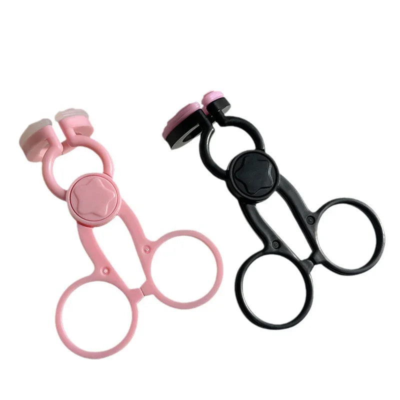 Novice contact lens remover, eyelid support tool, contact lens assistant tool, portable eye expander for wearing