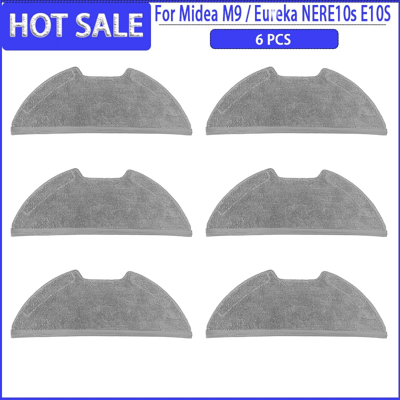 Main Side Brush HEPA Filter Mops Colth Dust Bag For Obode A8 Plus / ETA Aurum PRO 6241 Robotic Vacuum Cleaner Accessories