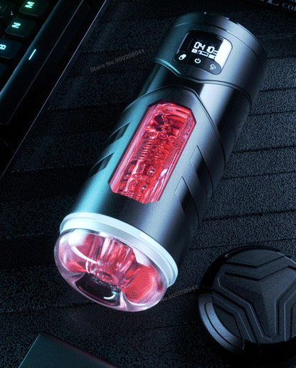 Automatic Heated Masturbation Cup for Men Sucking Pocket Pussy Adult Sex Toy Blowjob Machine Vagina Stroker Male Masturbators
