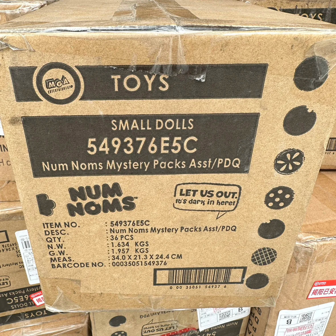 NumNoms Blind Box Toy Smell So Delicious Snackables Snow Cones Series Cute Pet Doll Collectible Toys Children's Surprise Gift