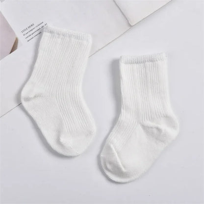 Girls Cotton Tights with Cherry Pattern - Soft Pantyhose for Kids Ages 2-10 Years