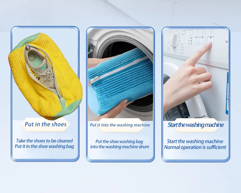 Shoe bag for lazy people a household washing machine special protective bag that prevents deformation and does not damage shoes