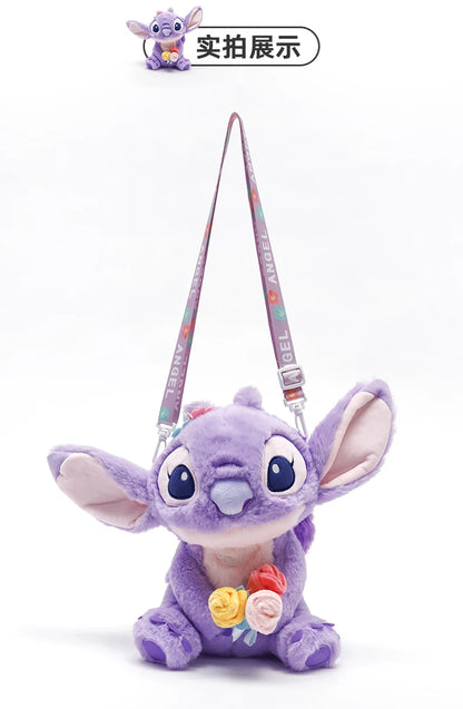 Genuine Disney Stitch 25-30CM Plush Toy Anime Lilo & Stitch Stuffed Toys Kawaii Cartoon Cute Pillow Doll Toys Kids Birthday Gift