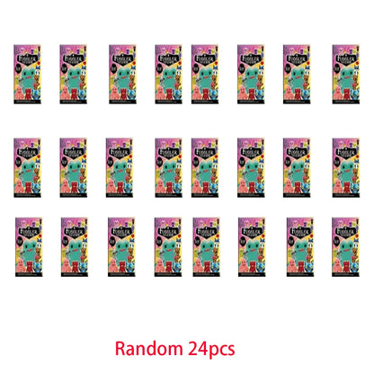 24p Fuggler Funny Ugly Teeth Monster Blind Box Figure Toys Kawaii Fugglers Anime Action Figurine Keychains Model Dolls Gift