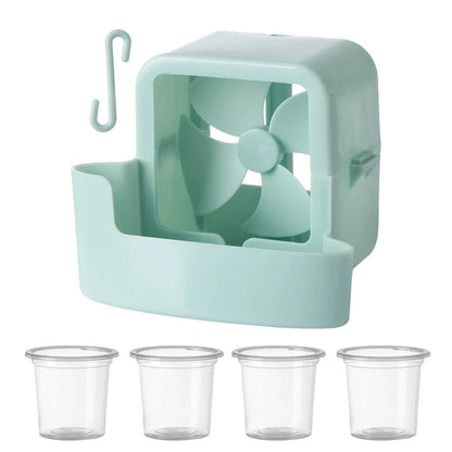 Summer Cooling Artifact Electric Fan Cooling Household Floor Fan Desktop Fan Clip-on Ice Cube