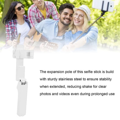 Extendable Phone Selfie Stick Bluetooth Remote Portable Selfie Stick for Photo Video Vlog Live Streaming 360 Degree Rotating