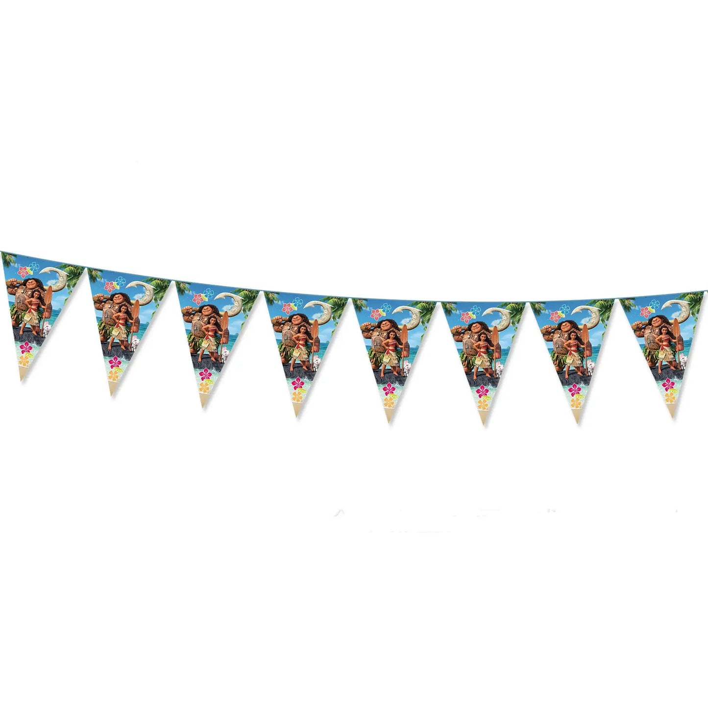 Disney Moana Birthday Decoration Tableware Cup Plate Backdrop Banner Kit Vaiana Moana Theme Happy Party Deco Balloons Supply Set