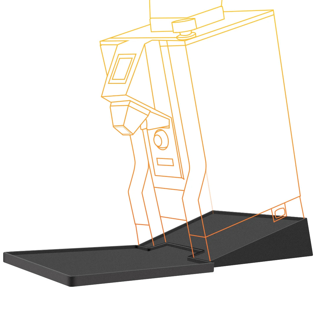 CAFEMASY Incline Stand with Tray Compatible With Eureka Mignon Espresso Coffee Grinder Accessories