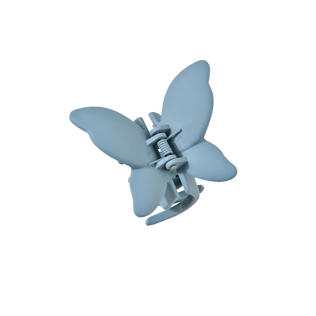 Matte Butterfly Hair Claw Solid Simple Ponytail Holders Barrettes Sweet Fairy Hair Clip Elegant Hairpin Claw Styling Accessories