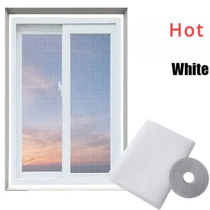 DIY Mosquito Net Self-adhesive Indoor Anti-insect Fly Screen Curtains Window Net Protections Mesh Home Textile Bed Garden