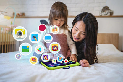 2024 New 5G WiFi 7 Inch Google Tablet For Children Learning Education Kids Tablets Quad Core 4GB RAM 64GB ROM Dual BOW Cameras
