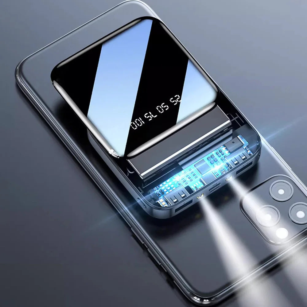 Power Bank 10000Mah Fast Charger Pack External Battery Portable For Mobile Phone