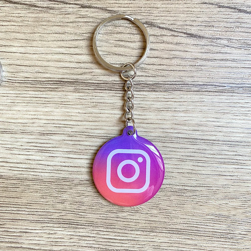 Waterproof  Epoxy  NFC Tap Review Keychain Google Review Follow us on Instagram Facebook NFC Key Card